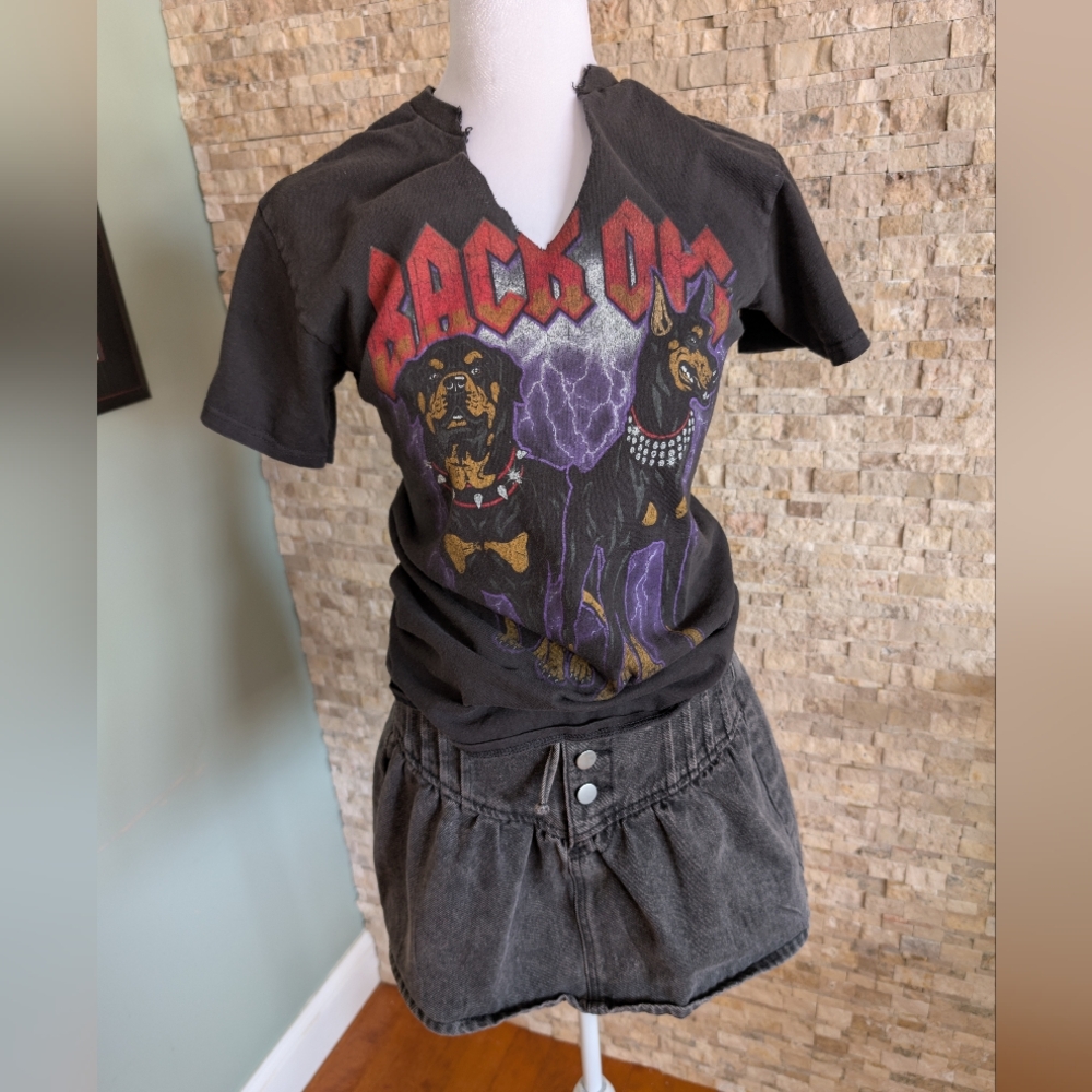 DOM Tough Dogs Grunge Distressed Street wear Skater Size S Alt Style Punk Emo image 7